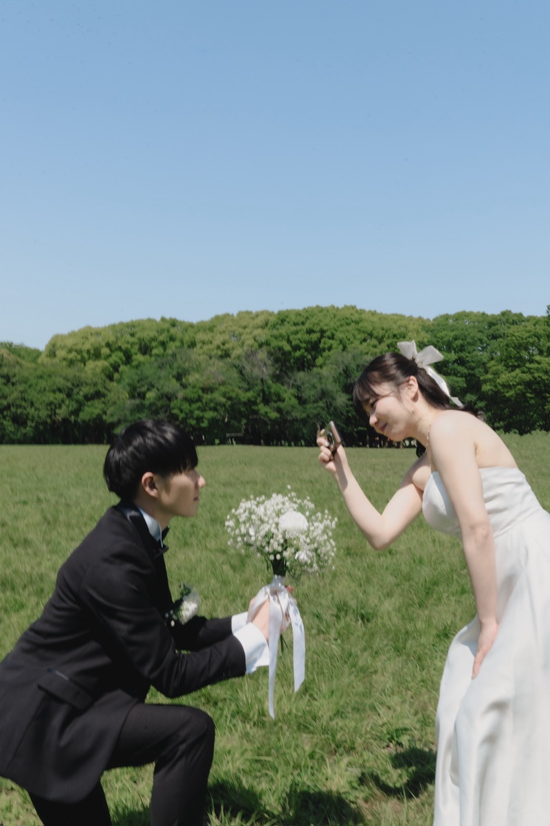 ふたりの前撮り写真4